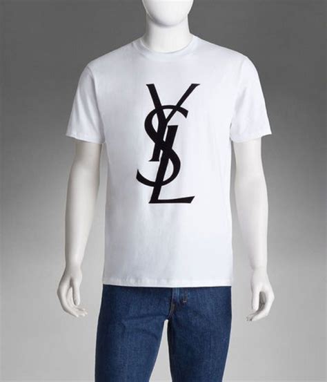 YSL Logo Green Tee (M) — Radicalthrifts